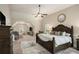 Spacious main bedroom with sitting area, carpet floors and lots of natural light at 812 Nevis Way, Mcdonough, GA 30253