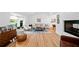 Bright and airy living room featuring a modern fireplace and large windows at 1866 Wildwood Ne Pl, Atlanta, GA 30324