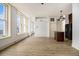 Spacious living room with hardwood floors and multiple windows providing natural light at 57 Forsyth Nw St # 12E, Atlanta, GA 30303