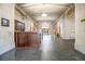 Elegant lobby with a reception desk and glossy floors, highlighted by arched ceiling and detailed architectural features at 57 Forsyth Nw St # 12E, Atlanta, GA 30303