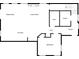 First floor floorplan showing the layout for the kitchen, dining, living, bath, and bedroom at 210 Locust Ne St, Atlanta, GA 30317