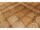 Detailed view of decorative tile flooring at 5010 Heardmont Trace Rd, Cumming, GA 30028