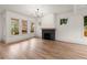 Bright and open living room with hardwood floors, modern fireplace, and lots of natural light at 779-B Lynwood Se St, Atlanta, GA 30312