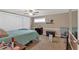Cozy bedroom with a large closet, a neutral color scheme, and natural light at 115 Pine Tree Dr, Fayetteville, GA 30214