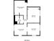Floor plan of a home featuring an eat-in kitchen, living room, bedrooms, and bathrooms at 115 Pine Tree Dr, Fayetteville, GA 30214