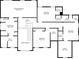 Second story floor plan featuring Primary bedroom and bedrooms with baths and walk-in closets at 1180 Oxford Dr, Conyers, GA 30013