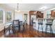 Bright breakfast nook with a table and chairs next to the kitchen at 1057 Cotton Oak Dr, Lawrenceville, GA 30045