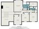 Second floor plan featuring primary bedroom suite, three bedrooms, and three bathrooms at 2118 Sableshire Se Way, Conyers, GA 30013