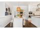 Cozy dining area, shows transition to the open-concept kitchen and living room at 215 Scott Xing, Roswell, GA 30076