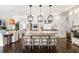 Gourmet kitchen with stainless steel appliances, granite countertops, and kitchen island at 215 Scott Xing, Roswell, GA 30076