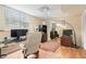 Finished basement office with two large windows for natural light at 7010 Beloit Pl, Roswell, GA 30075