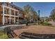 Inviting town center featuring benches and shops, creating a welcoming atmosphere for visitors at 2467 Davis Se Dr, Smyrna, GA 30080