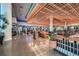 Bright dining area showing the restaurants seating with decorative ceilings in a modern designed layout at 147 15Th Ne St # 16C, Atlanta, GA 30309