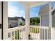 Balcony view of neighborhood, with a nice view of houses and foliage at 3747 Silvery Way, Powder Springs, GA 30127