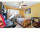 Bedroom featuring an open layout with study desk, and natural light at 1010 Augusta Woods Dr, Douglasville, GA 30134