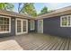 Spacious back deck with french doors, perfect for outdoor entertaining at 1541 Pontiac Se Pl, Atlanta, GA 30315