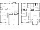 Detailed floor plan showcasing layout, including bedrooms, living spaces, and kitchen at 4087 Rosebud Park Dr, Snellville, GA 30039