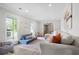 Bright living room with large windows, cozy seating, and stylish decor perfect for relaxing and entertaining at 3917 Plantation Dr, Marietta, GA 30062