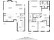 Two story floor plan showing the layout of this open concept house at 4215 Cordova Ln, Cumming, GA 30028