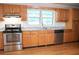 Lovely kitchen with stainless steel appliances and bright window at 6470 Sherwood Trl, Austell, GA 30168