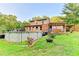 The backyard features an above-ground pool and well-maintained grassy area at 4364 Saddlecreek Ct, Auburn, GA 30011