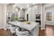 Kitchen with stainless steel appliances, a large island, and bar stool seating at 540 Woodall Ne Ave, Atlanta, GA 30306