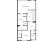 Detailed second floor plan includes primary bedroom, bath, additional bedroom, and laundry room at 409 Retreat Ln, Canton, GA 30114