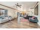 Spacious living room with hardwood floors, recessed lighting, and modern furnishings at 1316 Plaza Sw Ave, Atlanta, GA 30310