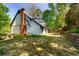 Spacious backyard with mature trees at 3485 Aubusson Trce, Johns Creek, GA 30022