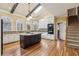 Open-concept kitchen boasts granite countertops, stainless steel appliances, and abundant cabinet space at 2975 Coles Way, Atlanta, GA 30350