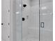 Elegant bathroom with a glass shower featuring marble-style tiling and a modern showerhead at 3920 Cash Lndg, Marietta, GA 30066