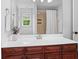 Well-lit bathroom with a clean aesthetic, featuring modern fixtures and ample counter space at 109 Hawks Bnd, Canton, GA 30115