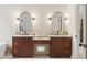 Main bathroom featuring double vanity, vanity table, and high end fixtures at 109 Hawks Bnd, Canton, GA 30115