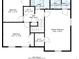 Second floor plan with Primary bedroom, bedrooms, and bathrooms layout at 1758 Bridgestone Ct, Marietta, GA 30066