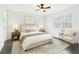 Cozy bedroom with natural light from multiple windows and stylish furniture at 2401 Winshire Drive, Decatur, GA 30035