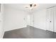 Bedroom with hardwood flooring, ceiling fan, and large closets at 2401 Winshire Drive, Decatur, GA 30035