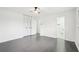 Bedroom with hardwood floors, closet, and access to ensuite bathroom at 2401 Winshire Drive, Decatur, GA 30035