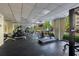 Community gym with various machines for cardio and weight-lifting at 2479 Peachtree Ne St # 1414, Atlanta, GA 30305