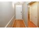 Inviting entryway with hardwood floors and ample natural light at 485 Sherman Way, Decatur, GA 30033