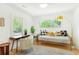 Serene bedroom with modern accents, daybed, and bright windows at 1042 Oakdale Se Dr, Smyrna, GA 30080