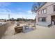Backyard patio with outdoor seating area and views of a lake at 3167 Bay View Dr, Jonesboro, GA 30236