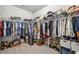 Spacious walk-in closet with ample storage for clothes, shoes, and accessories, keeping everything organized at 821 Ethereow Ct, Lawrenceville, GA 30046