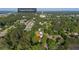 Aerial view of property surrounded by lush greenery, near Fayetteville Pavilion at 120 Julia Ct, Fayetteville, GA 30214