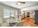 Eat-in kitchen with modern appliances and lots of natural light at 1399 Pollard Sw Dr, Atlanta, GA 30311