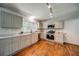 This kitchen has ample counter space, and new appliances at 1399 Pollard Sw Dr, Atlanta, GA 30311
