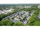 Expansive aerial view of the Briargate community showcasing its well-maintained landscaping and neighborhood layout at 1575 Kilmington Ct, Alpharetta, GA 30009
