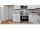 Well-equipped kitchen featuring new stainless steel appliances, and ample counter space at 46 Forkwood Cir, Hiram, GA 30141