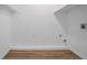 Laundry room with washer and dryer hookups and ample space at 46 Forkwood Cir, Hiram, GA 30141