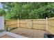 Fenced backyard with garden area perfect for outdoor enjoyment at 2864 Vining Ridge Ter, Decatur, GA 30034