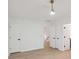 Hallway with hardwood floors and white walls at 2864 Vining Ridge Ter, Decatur, GA 30034